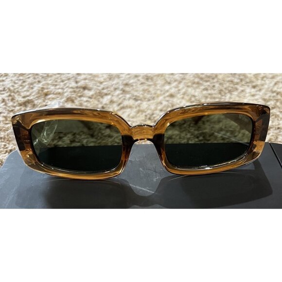 NEW ~ Le Specs Dynamite/2352261 - Tobacco - Rectangular Sunglasses - Picture 2 of 7